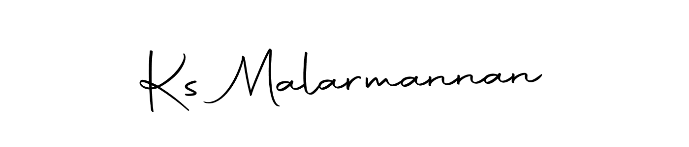 Design your own signature with our free online signature maker. With this signature software, you can create a handwritten (Autography-DOLnW) signature for name Ks Malarmannan. Ks Malarmannan signature style 10 images and pictures png