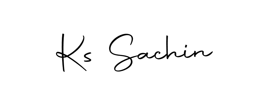 if you are searching for the best signature style for your name Ks Sachin. so please give up your signature search. here we have designed multiple signature styles  using Autography-DOLnW. Ks Sachin signature style 10 images and pictures png