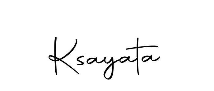 Make a beautiful signature design for name Ksayata. With this signature (Autography-DOLnW) style, you can create a handwritten signature for free. Ksayata signature style 10 images and pictures png