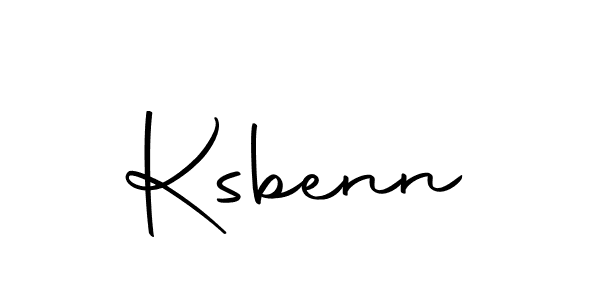 How to make Ksbenn name signature. Use Autography-DOLnW style for creating short signs online. This is the latest handwritten sign. Ksbenn signature style 10 images and pictures png