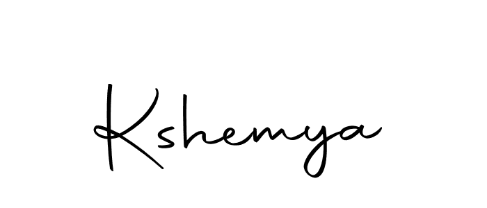 How to make Kshemya signature? Autography-DOLnW is a professional autograph style. Create handwritten signature for Kshemya name. Kshemya signature style 10 images and pictures png