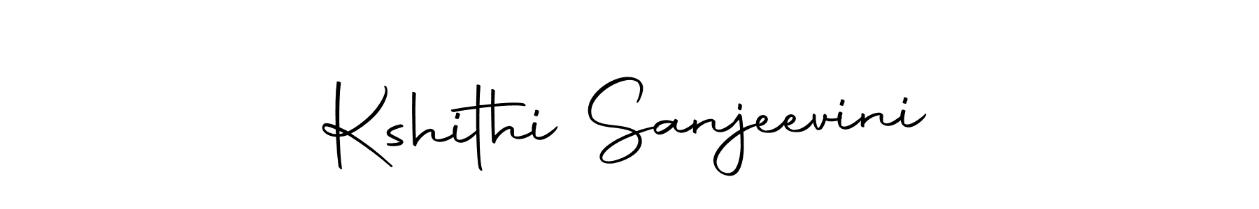 Use a signature maker to create a handwritten signature online. With this signature software, you can design (Autography-DOLnW) your own signature for name Kshithi Sanjeevini. Kshithi Sanjeevini signature style 10 images and pictures png