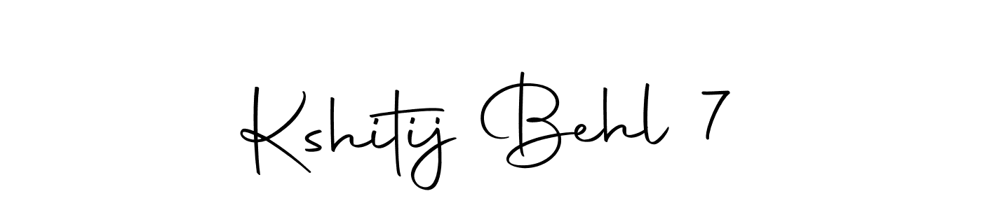 How to make Kshitij Behl 7 signature? Autography-DOLnW is a professional autograph style. Create handwritten signature for Kshitij Behl 7 name. Kshitij Behl 7 signature style 10 images and pictures png