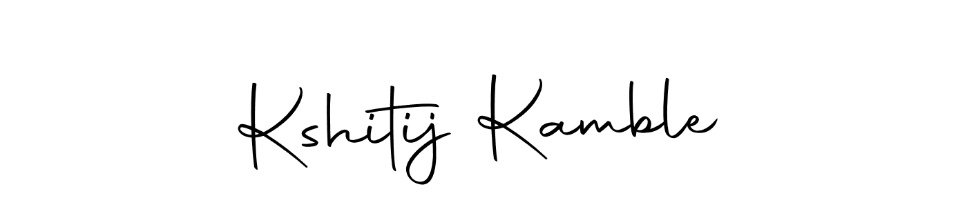 Create a beautiful signature design for name Kshitij Kamble. With this signature (Autography-DOLnW) fonts, you can make a handwritten signature for free. Kshitij Kamble signature style 10 images and pictures png