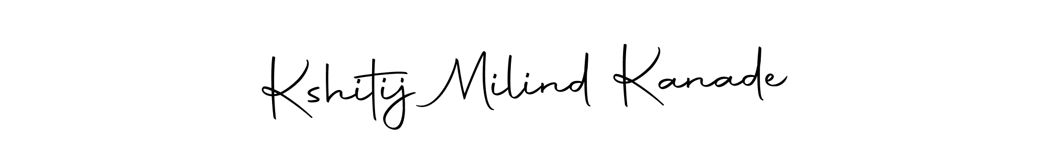 How to make Kshitij Milind Kanade signature? Autography-DOLnW is a professional autograph style. Create handwritten signature for Kshitij Milind Kanade name. Kshitij Milind Kanade signature style 10 images and pictures png