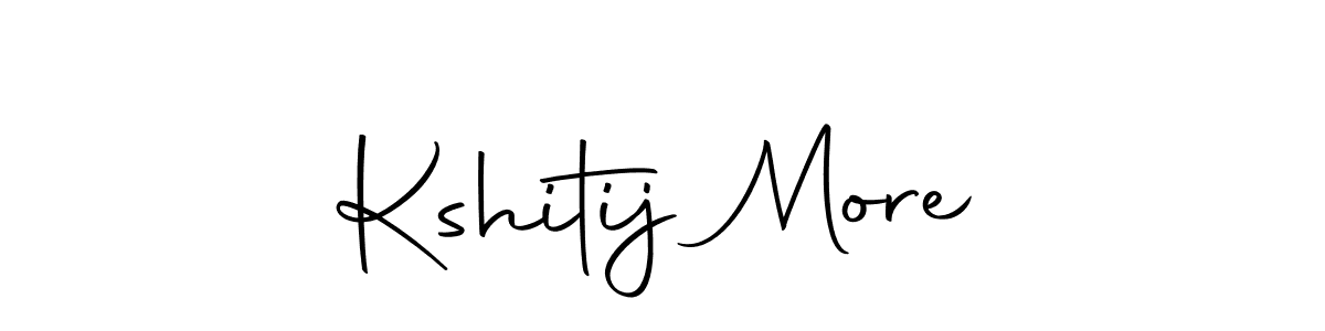 Use a signature maker to create a handwritten signature online. With this signature software, you can design (Autography-DOLnW) your own signature for name Kshitij More. Kshitij More signature style 10 images and pictures png