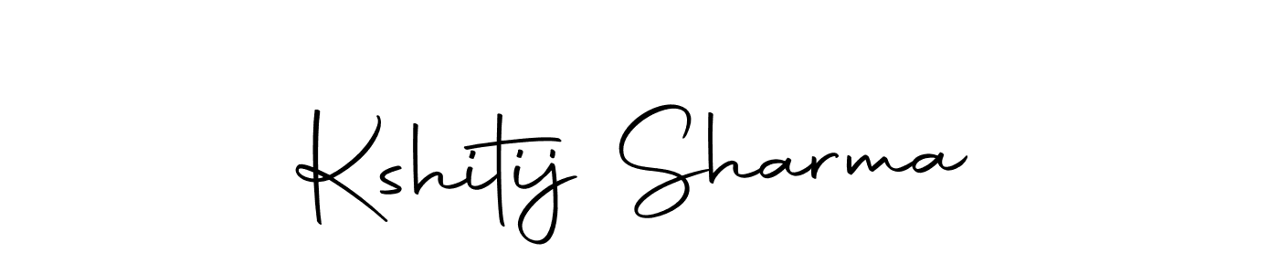 Design your own signature with our free online signature maker. With this signature software, you can create a handwritten (Autography-DOLnW) signature for name Kshitij Sharma. Kshitij Sharma signature style 10 images and pictures png