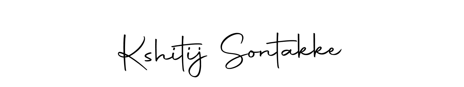 Make a beautiful signature design for name Kshitij Sontakke. With this signature (Autography-DOLnW) style, you can create a handwritten signature for free. Kshitij Sontakke signature style 10 images and pictures png