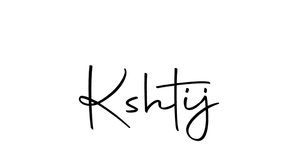 How to make Kshtij name signature. Use Autography-DOLnW style for creating short signs online. This is the latest handwritten sign. Kshtij signature style 10 images and pictures png