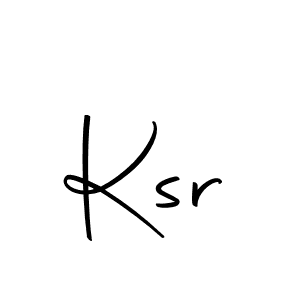 Make a beautiful signature design for name Ksr. With this signature (Autography-DOLnW) style, you can create a handwritten signature for free. Ksr signature style 10 images and pictures png