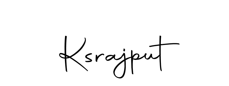 Use a signature maker to create a handwritten signature online. With this signature software, you can design (Autography-DOLnW) your own signature for name Ksrajput. Ksrajput signature style 10 images and pictures png