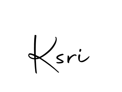Make a beautiful signature design for name Ksri. With this signature (Autography-DOLnW) style, you can create a handwritten signature for free. Ksri signature style 10 images and pictures png
