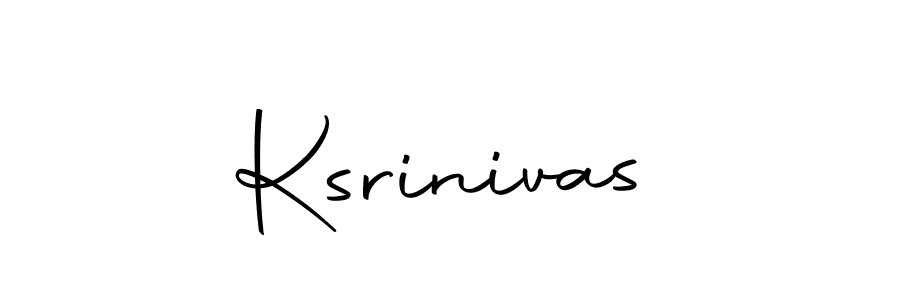 How to make Ksrinivas name signature. Use Autography-DOLnW style for creating short signs online. This is the latest handwritten sign. Ksrinivas signature style 10 images and pictures png