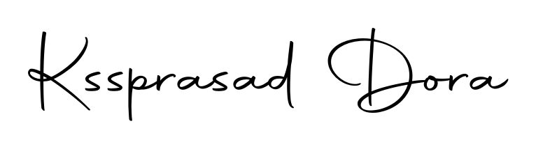 Make a beautiful signature design for name Kssprasad Dora. With this signature (Autography-DOLnW) style, you can create a handwritten signature for free. Kssprasad Dora signature style 10 images and pictures png