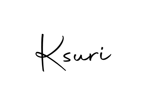 Ksuri stylish signature style. Best Handwritten Sign (Autography-DOLnW) for my name. Handwritten Signature Collection Ideas for my name Ksuri. Ksuri signature style 10 images and pictures png