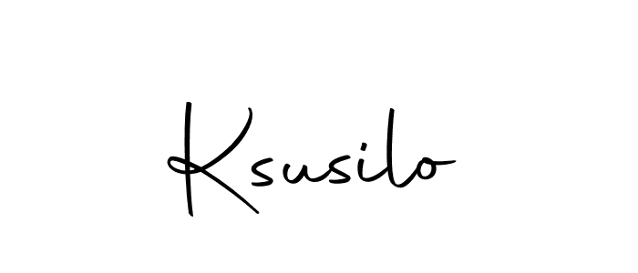 Make a short Ksusilo signature style. Manage your documents anywhere anytime using Autography-DOLnW. Create and add eSignatures, submit forms, share and send files easily. Ksusilo signature style 10 images and pictures png