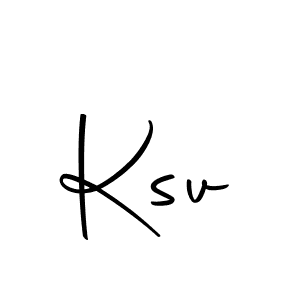 The best way (Autography-DOLnW) to make a short signature is to pick only two or three words in your name. The name Ksv include a total of six letters. For converting this name. Ksv signature style 10 images and pictures png