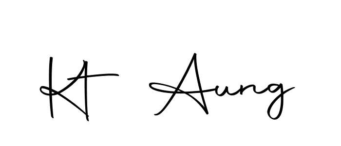 Also we have Kt Aung name is the best signature style. Create professional handwritten signature collection using Autography-DOLnW autograph style. Kt Aung signature style 10 images and pictures png