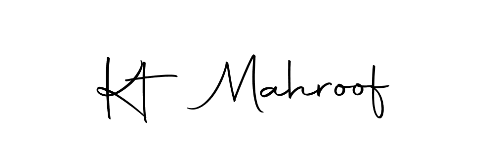 Kt Mahroof stylish signature style. Best Handwritten Sign (Autography-DOLnW) for my name. Handwritten Signature Collection Ideas for my name Kt Mahroof. Kt Mahroof signature style 10 images and pictures png