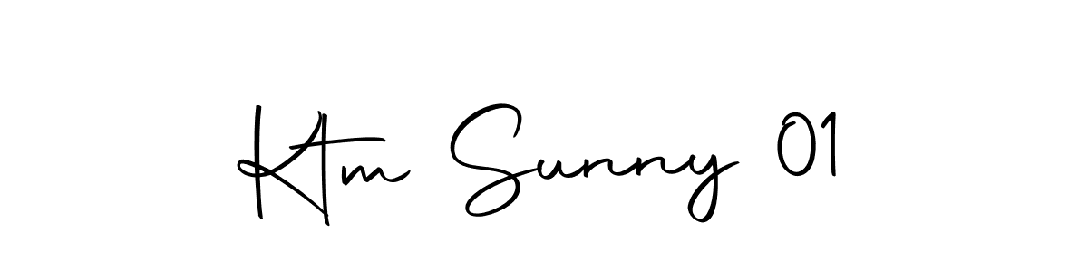 Create a beautiful signature design for name Ktm Sunny 01. With this signature (Autography-DOLnW) fonts, you can make a handwritten signature for free. Ktm Sunny 01 signature style 10 images and pictures png