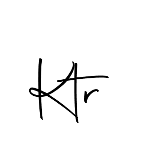 Design your own signature with our free online signature maker. With this signature software, you can create a handwritten (Autography-DOLnW) signature for name Ktr. Ktr signature style 10 images and pictures png