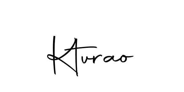 Also we have Ktvrao name is the best signature style. Create professional handwritten signature collection using Autography-DOLnW autograph style. Ktvrao signature style 10 images and pictures png