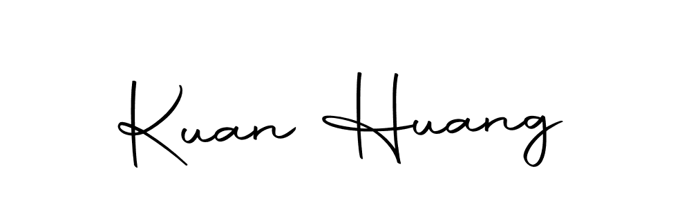 Create a beautiful signature design for name Kuan Huang. With this signature (Autography-DOLnW) fonts, you can make a handwritten signature for free. Kuan Huang signature style 10 images and pictures png