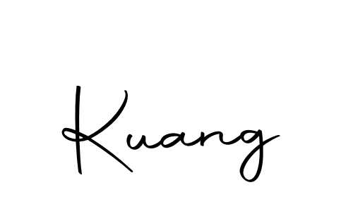 How to make Kuang signature? Autography-DOLnW is a professional autograph style. Create handwritten signature for Kuang name. Kuang signature style 10 images and pictures png