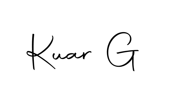 Make a short Kuar G signature style. Manage your documents anywhere anytime using Autography-DOLnW. Create and add eSignatures, submit forms, share and send files easily. Kuar G signature style 10 images and pictures png