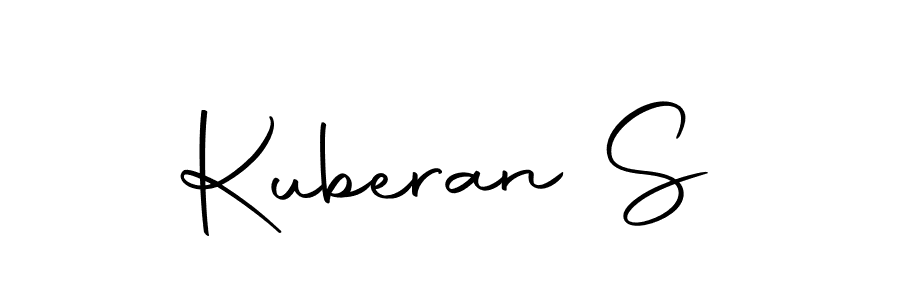 Use a signature maker to create a handwritten signature online. With this signature software, you can design (Autography-DOLnW) your own signature for name Kuberan S. Kuberan S signature style 10 images and pictures png