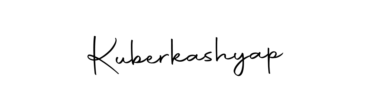 How to make Kuberkashyap name signature. Use Autography-DOLnW style for creating short signs online. This is the latest handwritten sign. Kuberkashyap signature style 10 images and pictures png