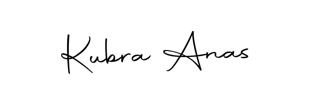 Make a beautiful signature design for name Kubra Anas. With this signature (Autography-DOLnW) style, you can create a handwritten signature for free. Kubra Anas signature style 10 images and pictures png