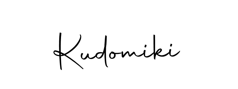 Create a beautiful signature design for name Kudomiki. With this signature (Autography-DOLnW) fonts, you can make a handwritten signature for free. Kudomiki signature style 10 images and pictures png