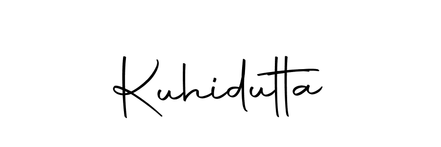 Design your own signature with our free online signature maker. With this signature software, you can create a handwritten (Autography-DOLnW) signature for name Kuhidutta. Kuhidutta signature style 10 images and pictures png