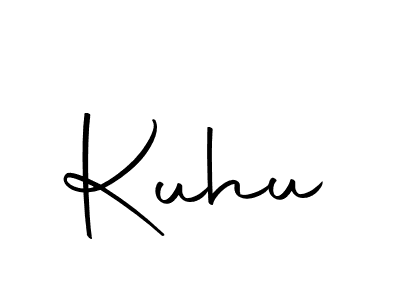 Design your own signature with our free online signature maker. With this signature software, you can create a handwritten (Autography-DOLnW) signature for name Kuhu. Kuhu signature style 10 images and pictures png