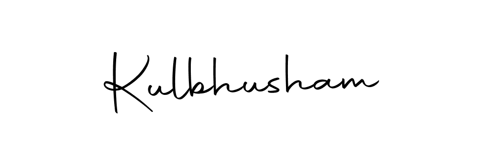 Make a beautiful signature design for name Kulbhusham. With this signature (Autography-DOLnW) style, you can create a handwritten signature for free. Kulbhusham signature style 10 images and pictures png