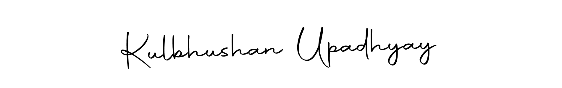 Create a beautiful signature design for name Kulbhushan Upadhyay. With this signature (Autography-DOLnW) fonts, you can make a handwritten signature for free. Kulbhushan Upadhyay signature style 10 images and pictures png