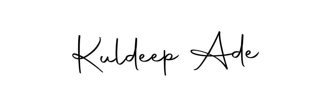 Here are the top 10 professional signature styles for the name Kuldeep Ade. These are the best autograph styles you can use for your name. Kuldeep Ade signature style 10 images and pictures png