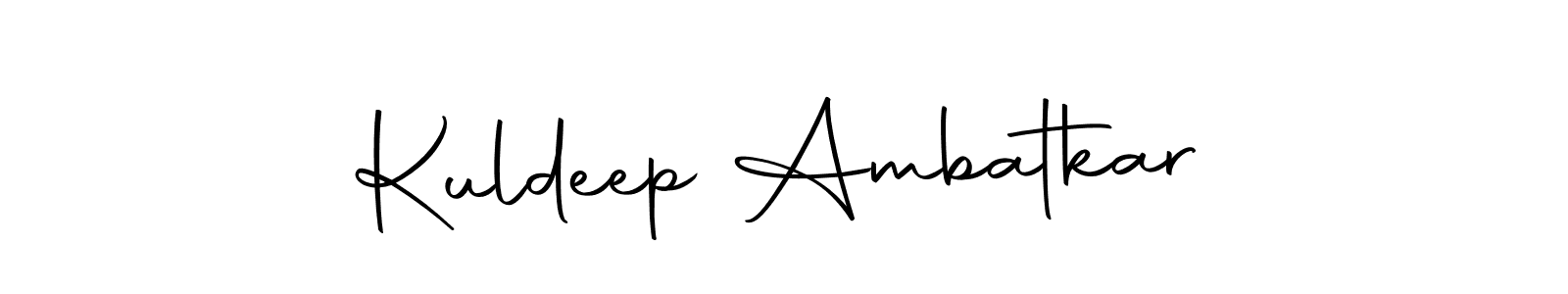 Make a beautiful signature design for name Kuldeep Ambatkar. Use this online signature maker to create a handwritten signature for free. Kuldeep Ambatkar signature style 10 images and pictures png