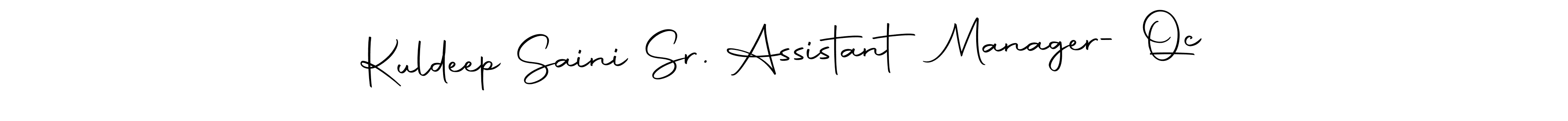 Also we have Kuldeep Saini Sr. Assistant Manager- Qc name is the best signature style. Create professional handwritten signature collection using Autography-DOLnW autograph style. Kuldeep Saini Sr. Assistant Manager- Qc signature style 10 images and pictures png