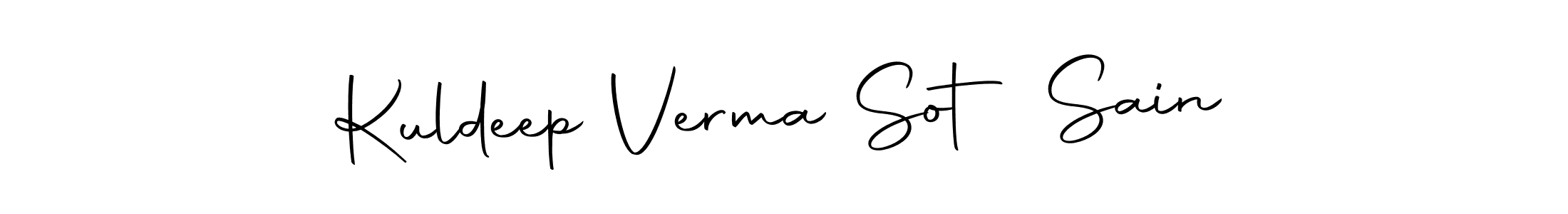 Make a beautiful signature design for name Kuldeep Verma Sot Sain. With this signature (Autography-DOLnW) style, you can create a handwritten signature for free. Kuldeep Verma Sot Sain signature style 10 images and pictures png