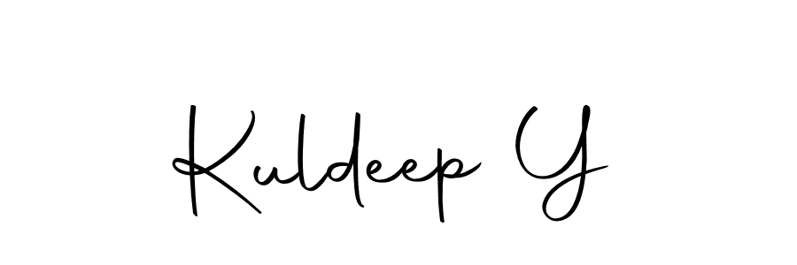 Use a signature maker to create a handwritten signature online. With this signature software, you can design (Autography-DOLnW) your own signature for name Kuldeep Y. Kuldeep Y signature style 10 images and pictures png