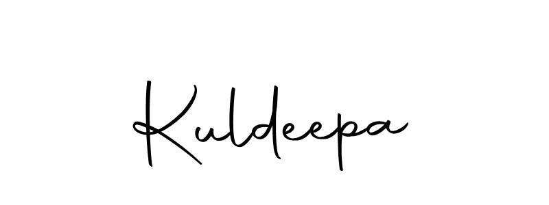 Use a signature maker to create a handwritten signature online. With this signature software, you can design (Autography-DOLnW) your own signature for name Kuldeepa. Kuldeepa signature style 10 images and pictures png