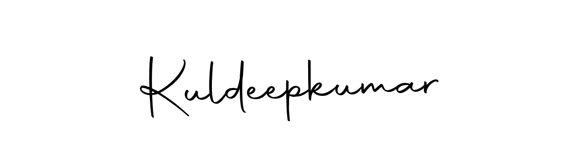 How to make Kuldeepkumar signature? Autography-DOLnW is a professional autograph style. Create handwritten signature for Kuldeepkumar name. Kuldeepkumar signature style 10 images and pictures png