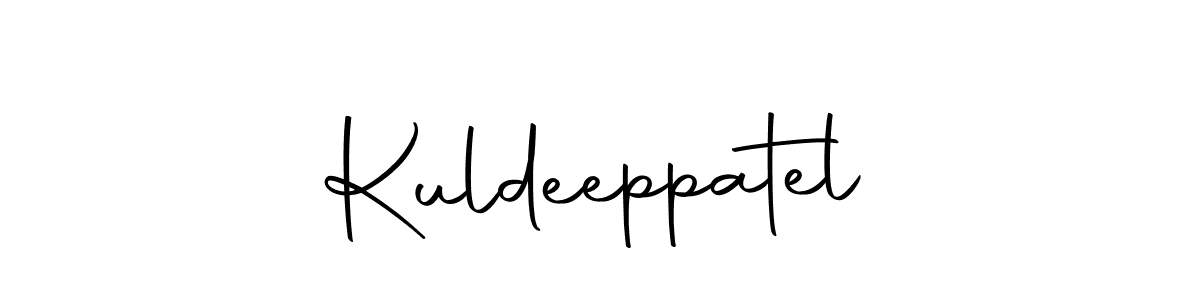 Design your own signature with our free online signature maker. With this signature software, you can create a handwritten (Autography-DOLnW) signature for name Kuldeeppatel. Kuldeeppatel signature style 10 images and pictures png