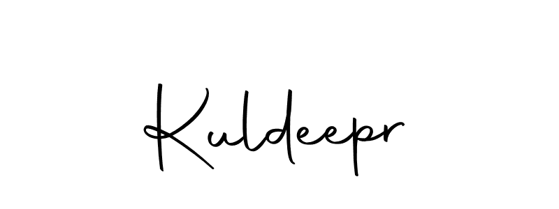 Use a signature maker to create a handwritten signature online. With this signature software, you can design (Autography-DOLnW) your own signature for name Kuldeepr. Kuldeepr signature style 10 images and pictures png