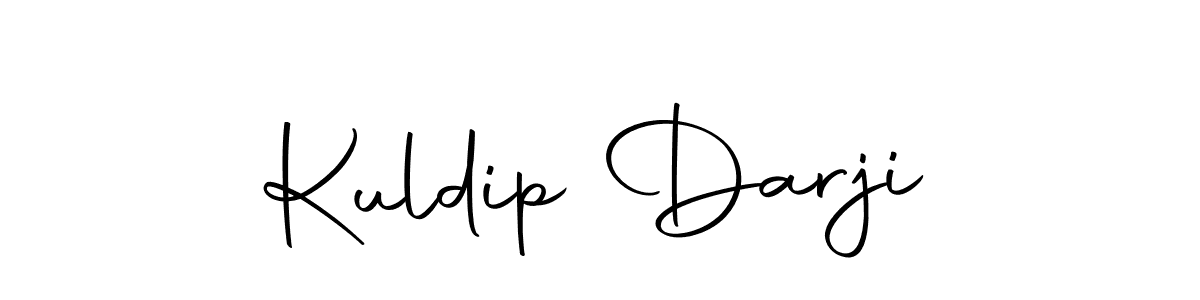 Create a beautiful signature design for name Kuldip Darji. With this signature (Autography-DOLnW) fonts, you can make a handwritten signature for free. Kuldip Darji signature style 10 images and pictures png