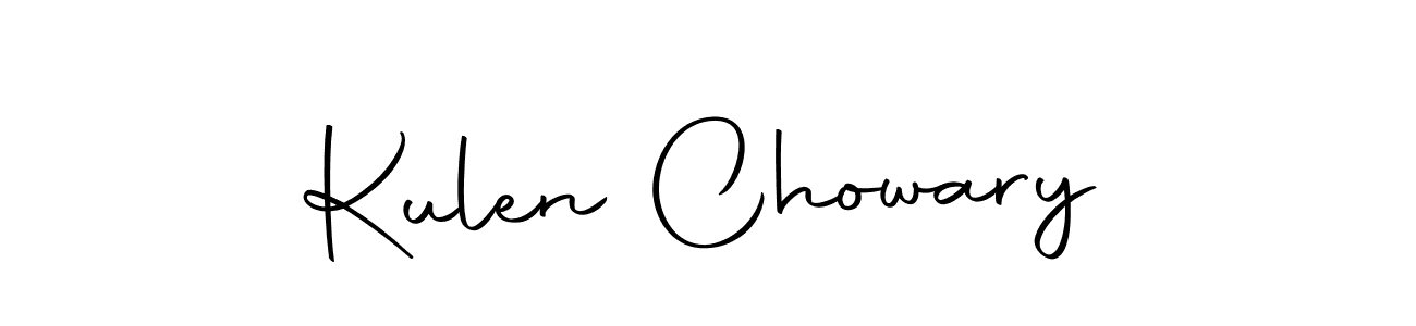 Use a signature maker to create a handwritten signature online. With this signature software, you can design (Autography-DOLnW) your own signature for name Kulen Chowary. Kulen Chowary signature style 10 images and pictures png