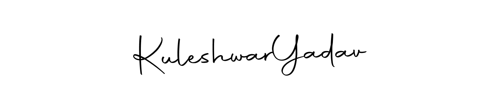 Make a short Kuleshwar  Yadav signature style. Manage your documents anywhere anytime using Autography-DOLnW. Create and add eSignatures, submit forms, share and send files easily. Kuleshwar  Yadav signature style 10 images and pictures png