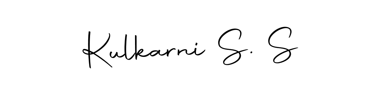 Here are the top 10 professional signature styles for the name Kulkarni S. S. These are the best autograph styles you can use for your name. Kulkarni S. S signature style 10 images and pictures png